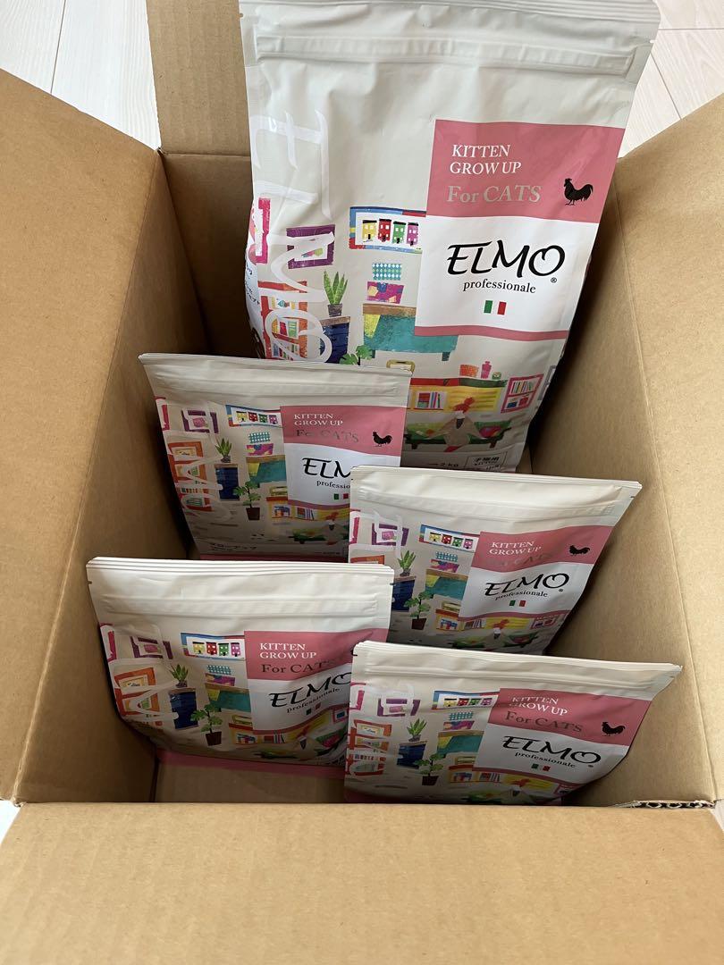 ELMO キャットフード 子猫 グローアップ 400g 2kg 合計3.6kg