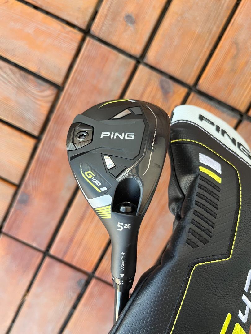 限定 ping G430 ハイブリッド5U 26° アルタJ CBスレート S