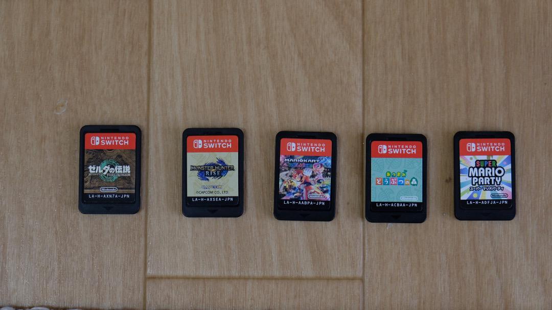 Nintendo Switch OLED（ホワイト）＋ ゲーム5本＋ ケース付き