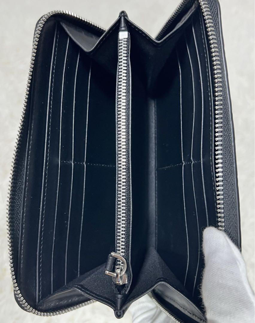 Burberry バーバリー ラウンドファスナー長財布 TB モノグラム