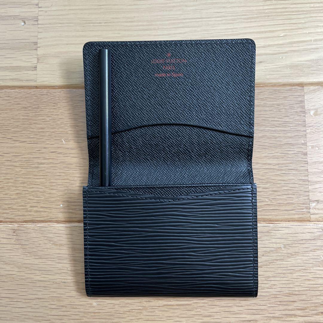 LOUIS VUITTON　ルイヴィトン  エピ 名刺入れ 黒