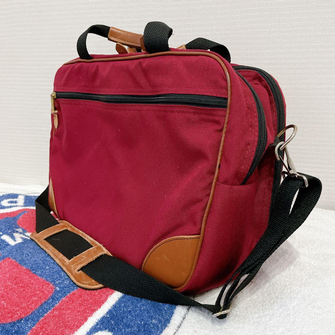 90s L.L.BEAN エルエルビーン ショルダーバッグ 多収納 ビンテージ