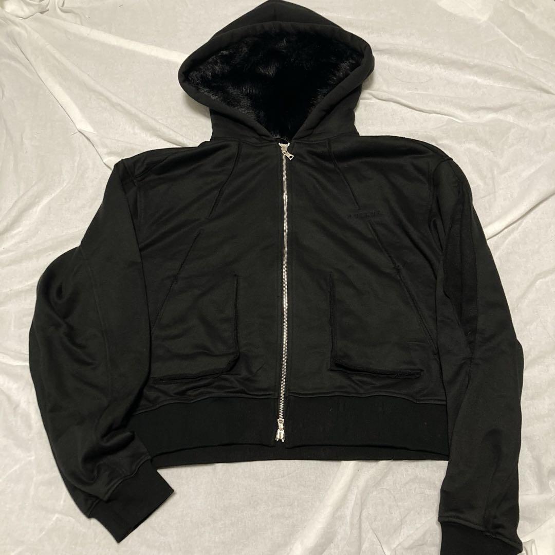 NULLUS 24aw FUR HOODIE 新品未使用 - メルカリ