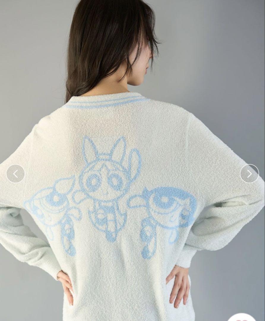 SNIDELHOME パワーパフガールズ カーディガン バブルス