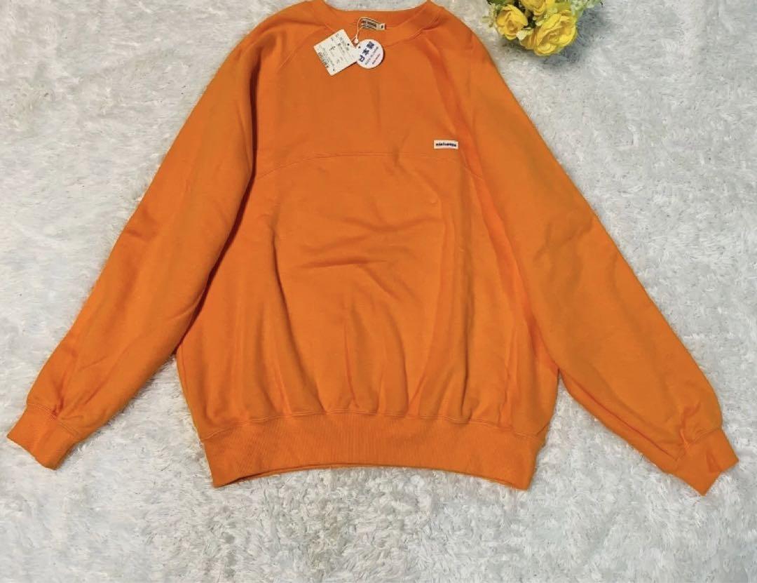新品 ミキハウス　MIKI HOUSE 50周年　ビッグロゴ大人トレーナー