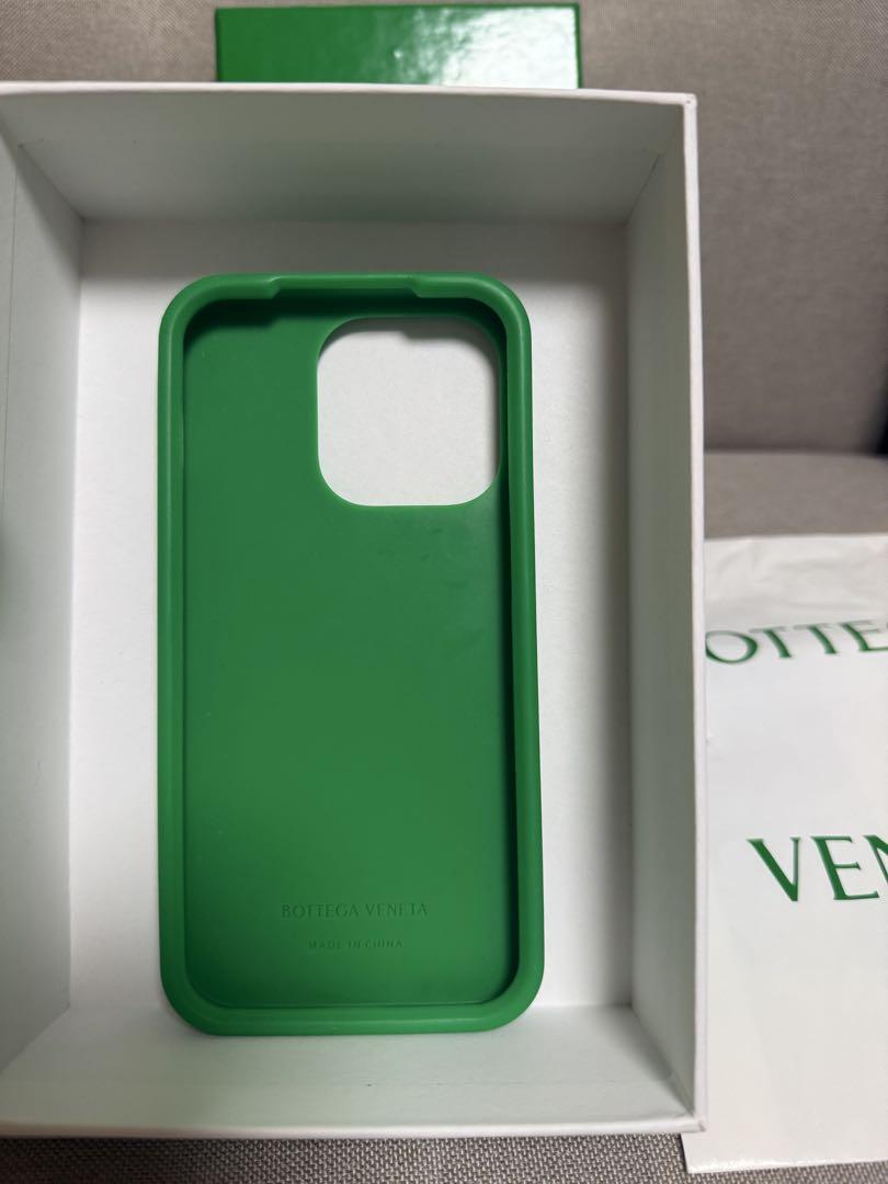 ✴︎MFF✴︎ さま専用　BOTTEGA VENETA グリーン iPhoneケース