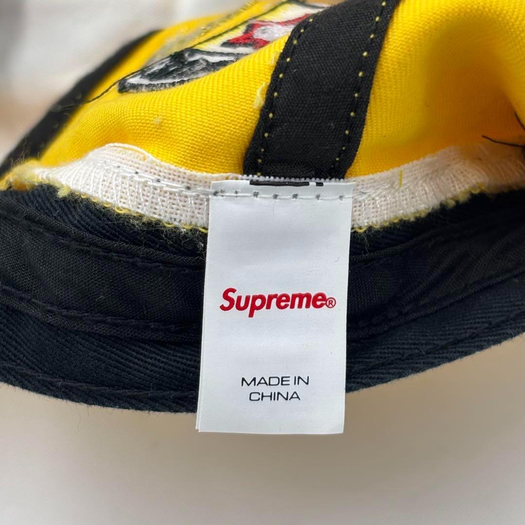 SUPREME 23SS シュプリーム レーシング6パネル　キャップ イエロー