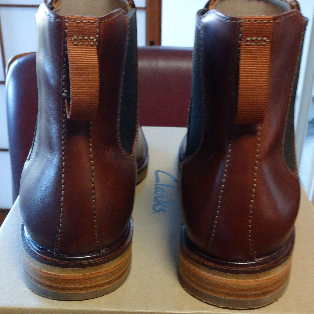 人気即納 クラークス Clarks クラークデールゴビ マホガニーレザー 27.5cm MwJ7F-m93118401249 在庫大人気