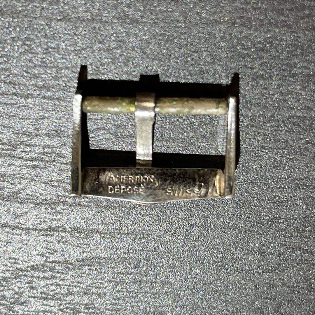 管番58 オメガ　OMEGA 純正　尾錠　銀色　16ミリ幅　ビンテージ　タイプ