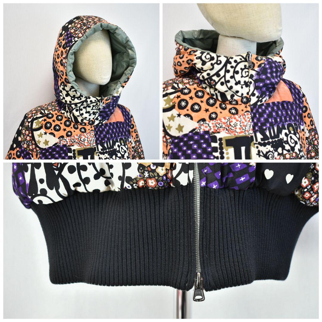 TSUMORI CHISATO ツモリチサト 総柄 リバーシブルダウン