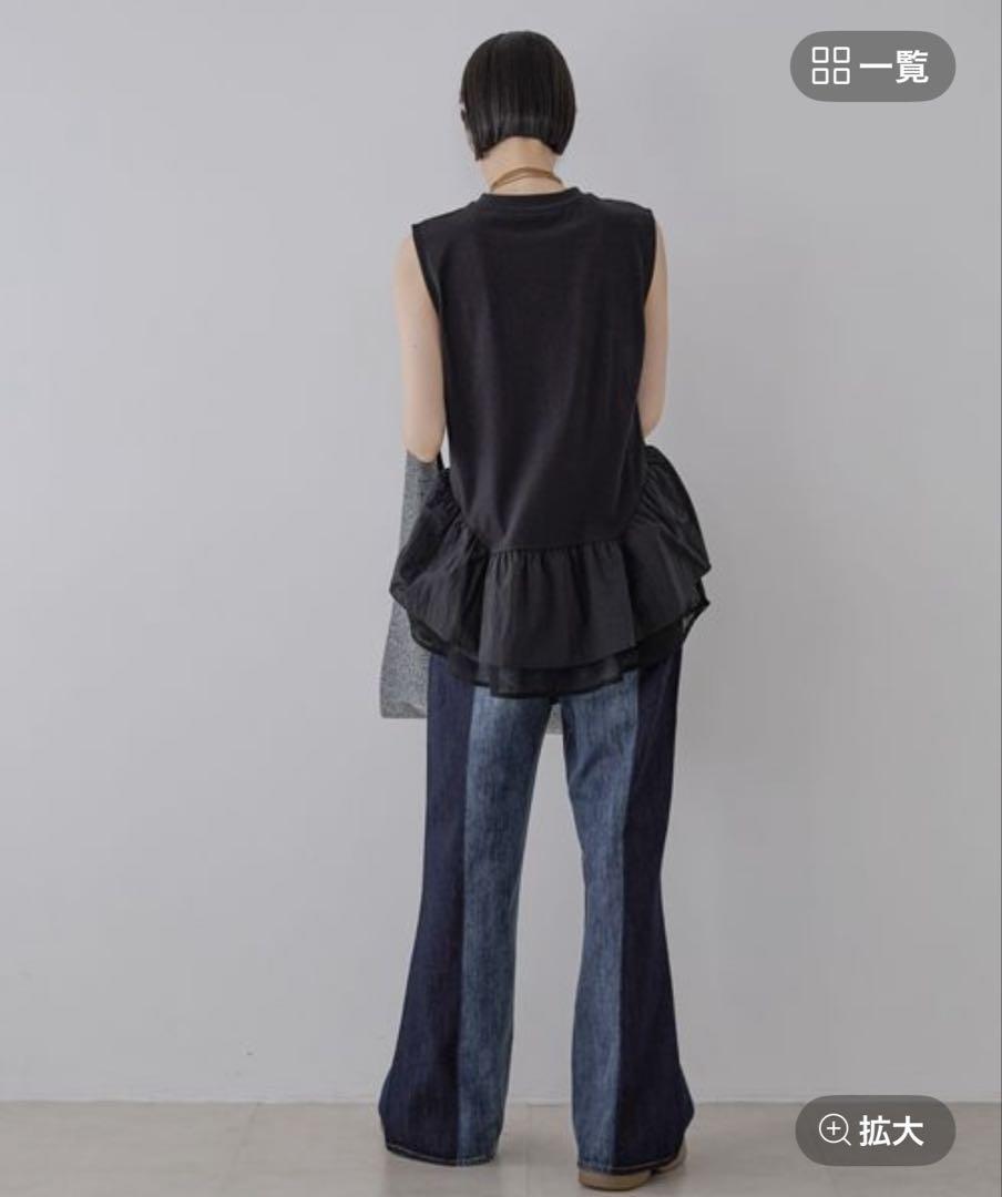 JEANASIS ブーツカットデニム