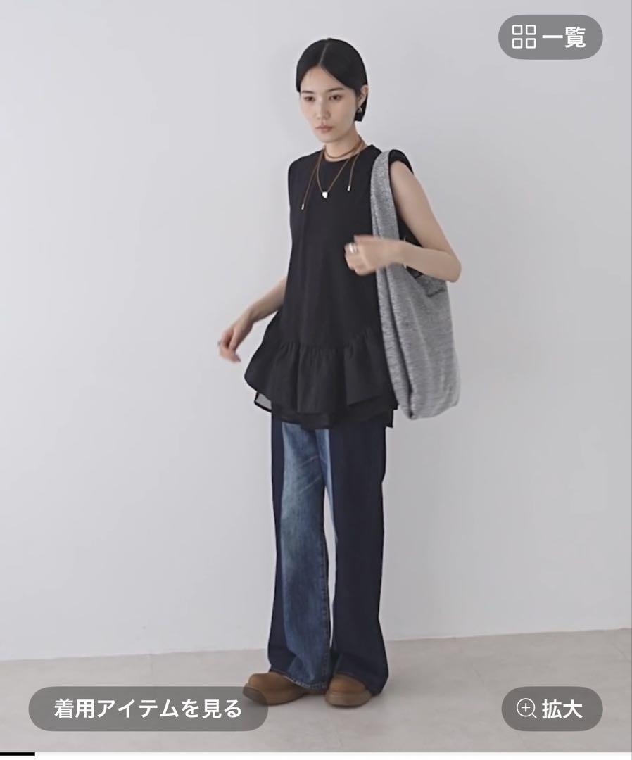 JEANASIS ブーツカットデニム