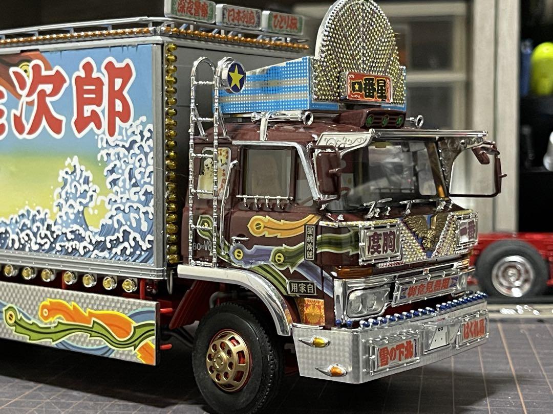 デコトラ‼️1/32 トラック野郎☆一番星故郷特急便 - 模型