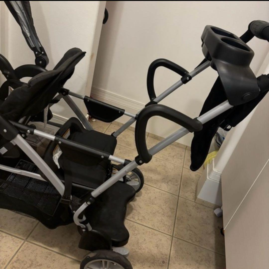 GRACO 2人乗りベビーカー - メルカリ
