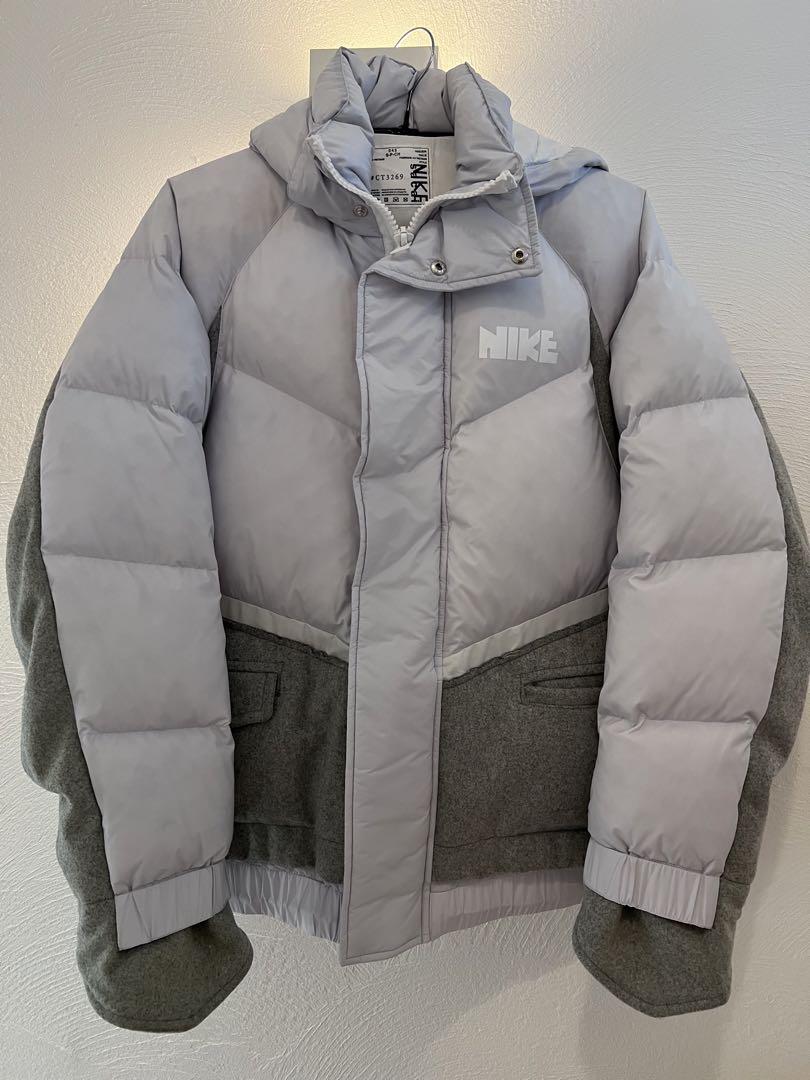 sacai NIKE ダウンジャケット 5*o様 ✨極美品✨sacai×NIKE サカイ×ナイキ ダウンジャケット CT