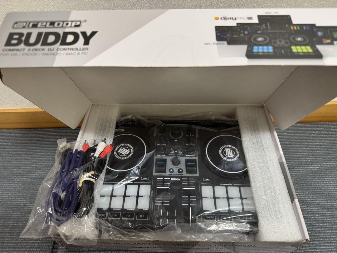 Reloop Buddy DJコントローラー Compact 2-Deck