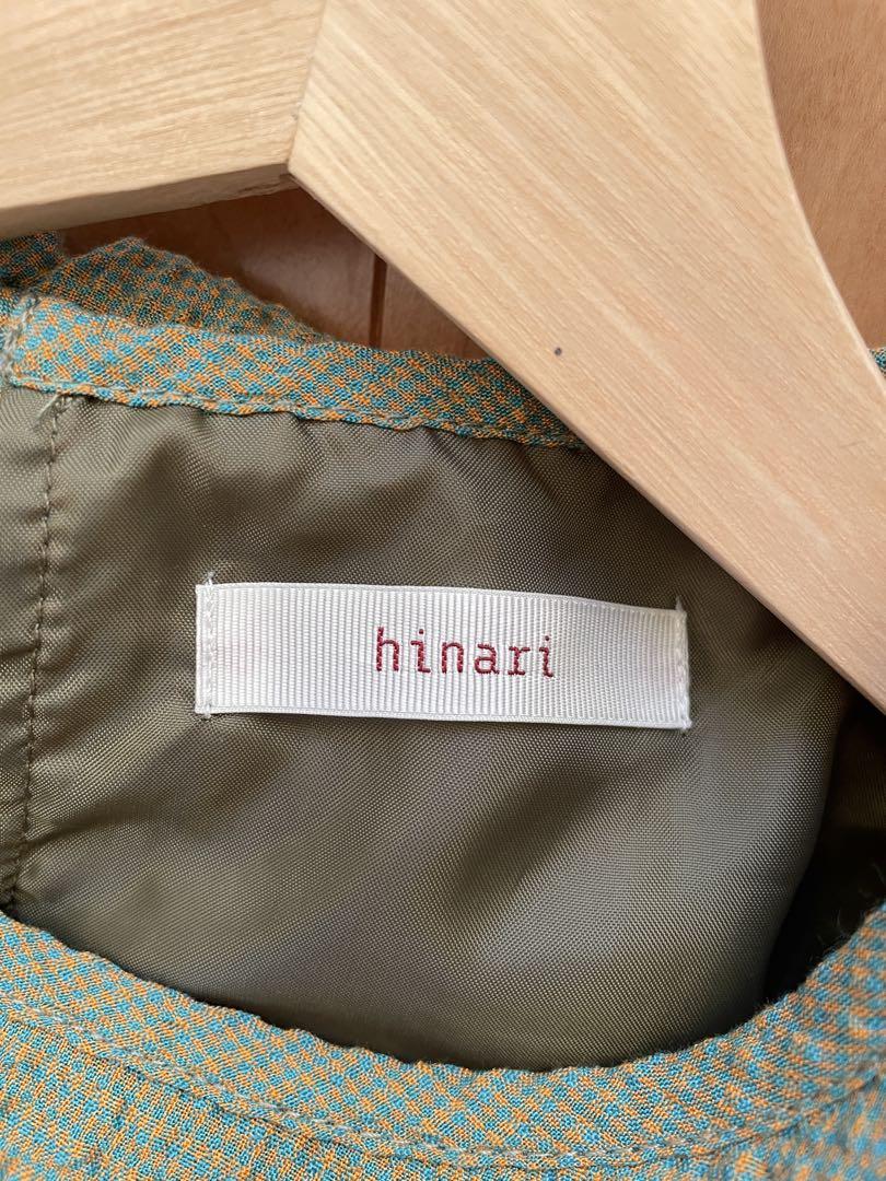 美品！hinari ワンピース　グリーン