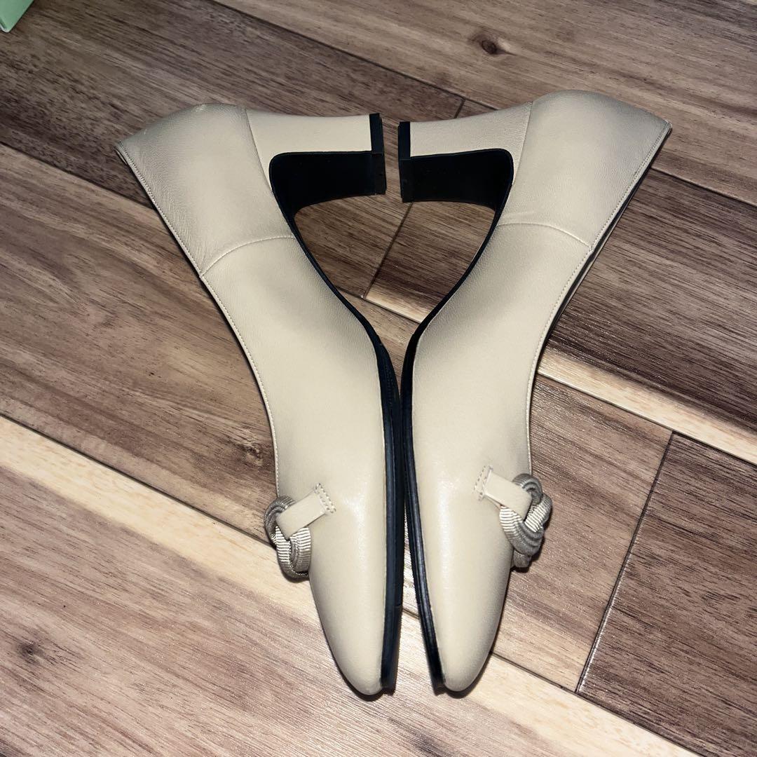 MIHAMA ミハマ パンプス 23cm AT717ベージュ