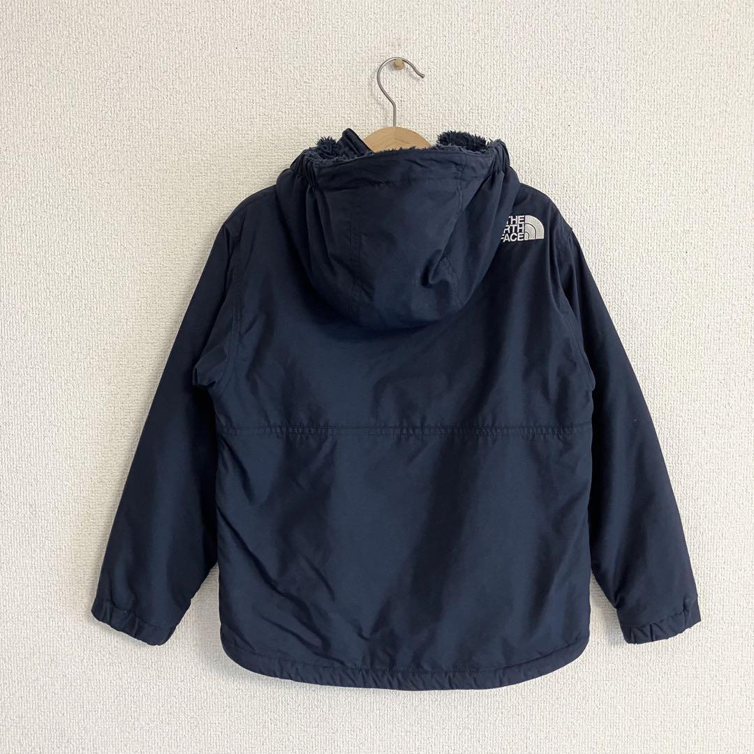 美品　THE NORTH FACE コンパクトノマドジャケット 120 ネイビー