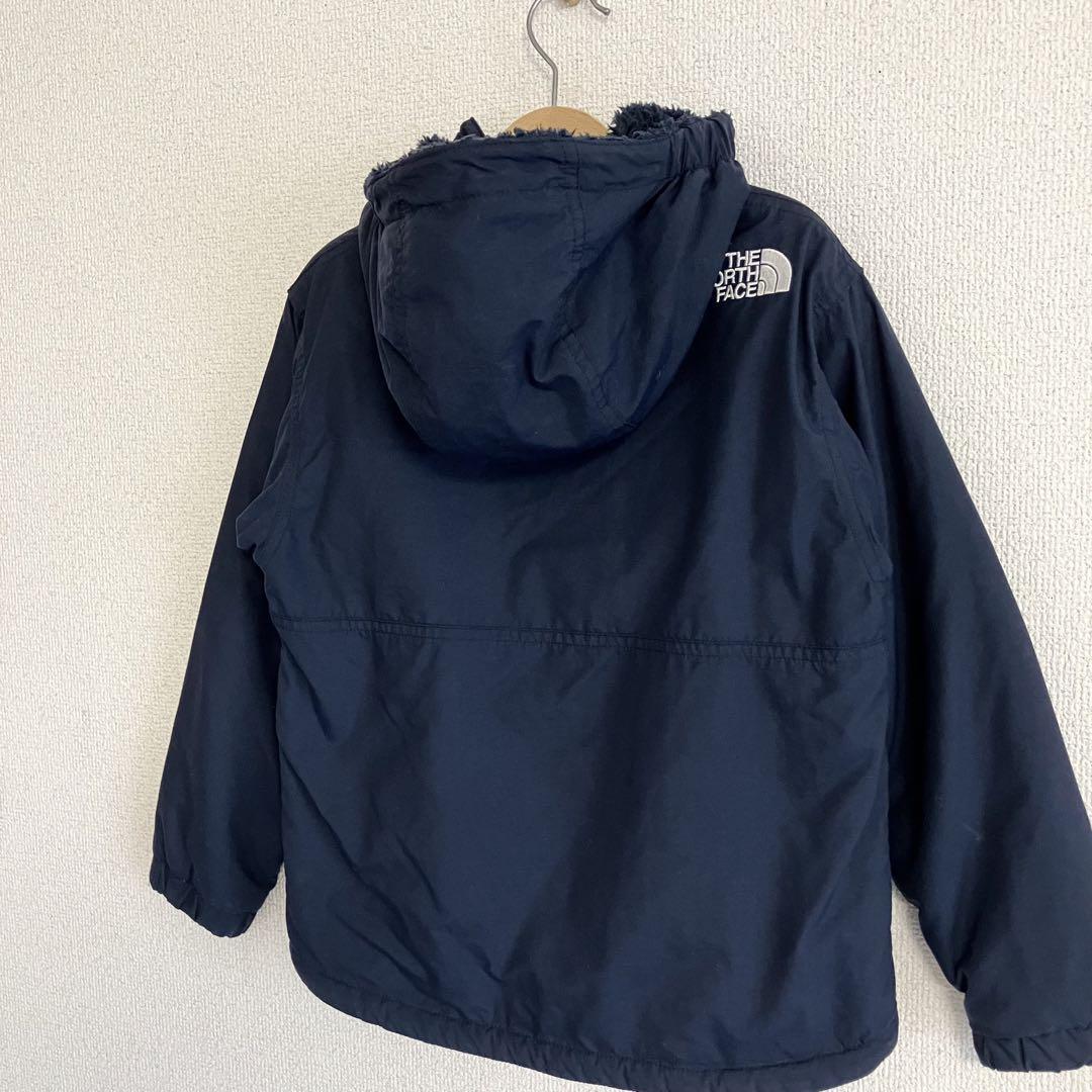 美品　THE NORTH FACE コンパクトノマドジャケット 120 ネイビー