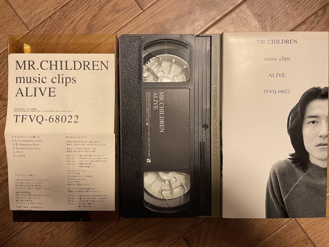 本物 Mr.Children＊DVD 8•VHS 4 ミュージック
