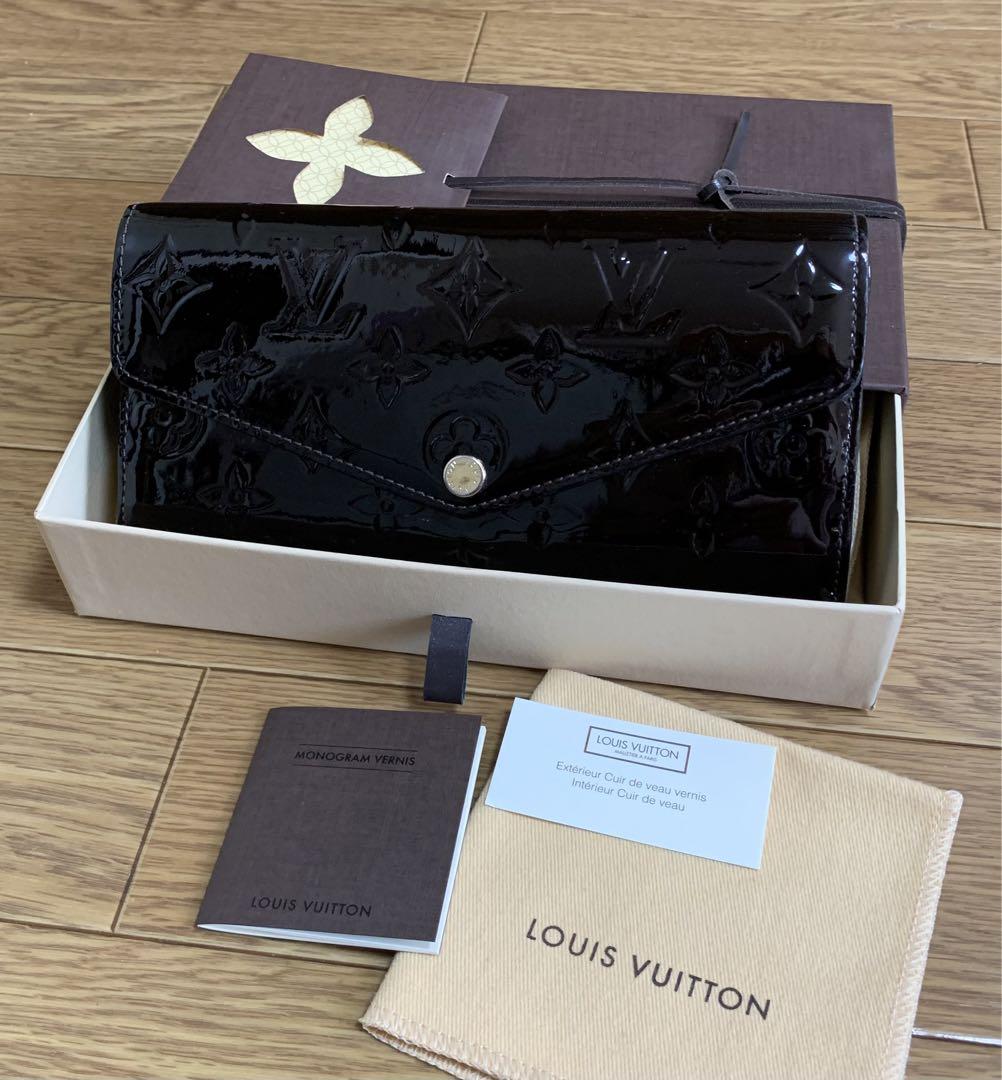 【美品】Louis Vuitton ルイヴィトン ポルトフォイユ・サラ 箱あり ルイヴィトン ポルトフォイユサラ 長財布 箱あり