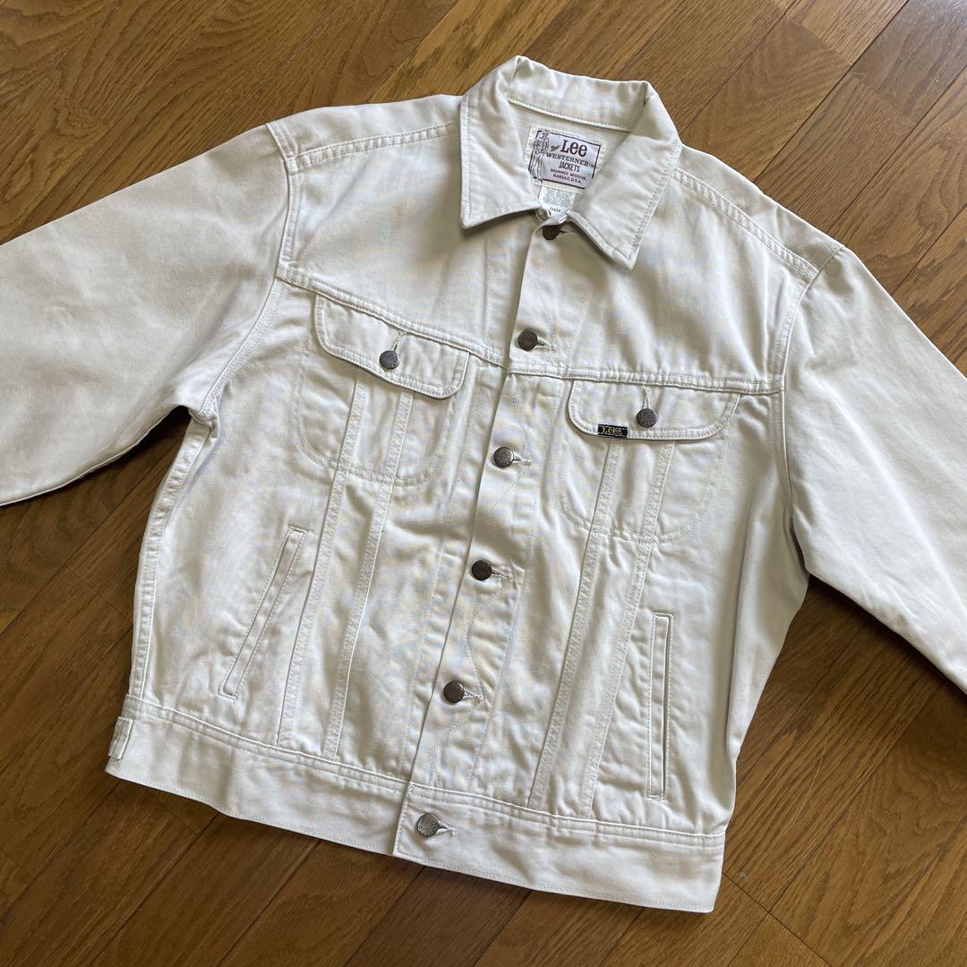 Lee WESTERNER ジャケット L アイボリー コットン ウエスターナー