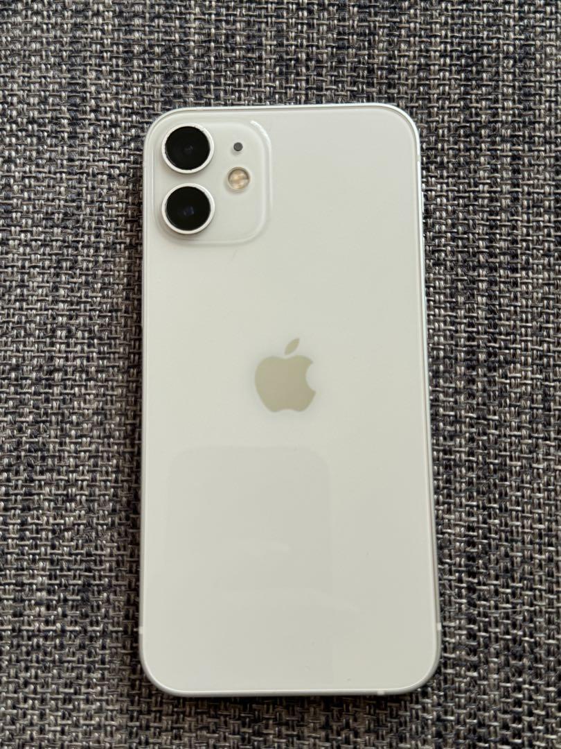 【美品】Apple iPhone 12 mini ホワイト 128GB