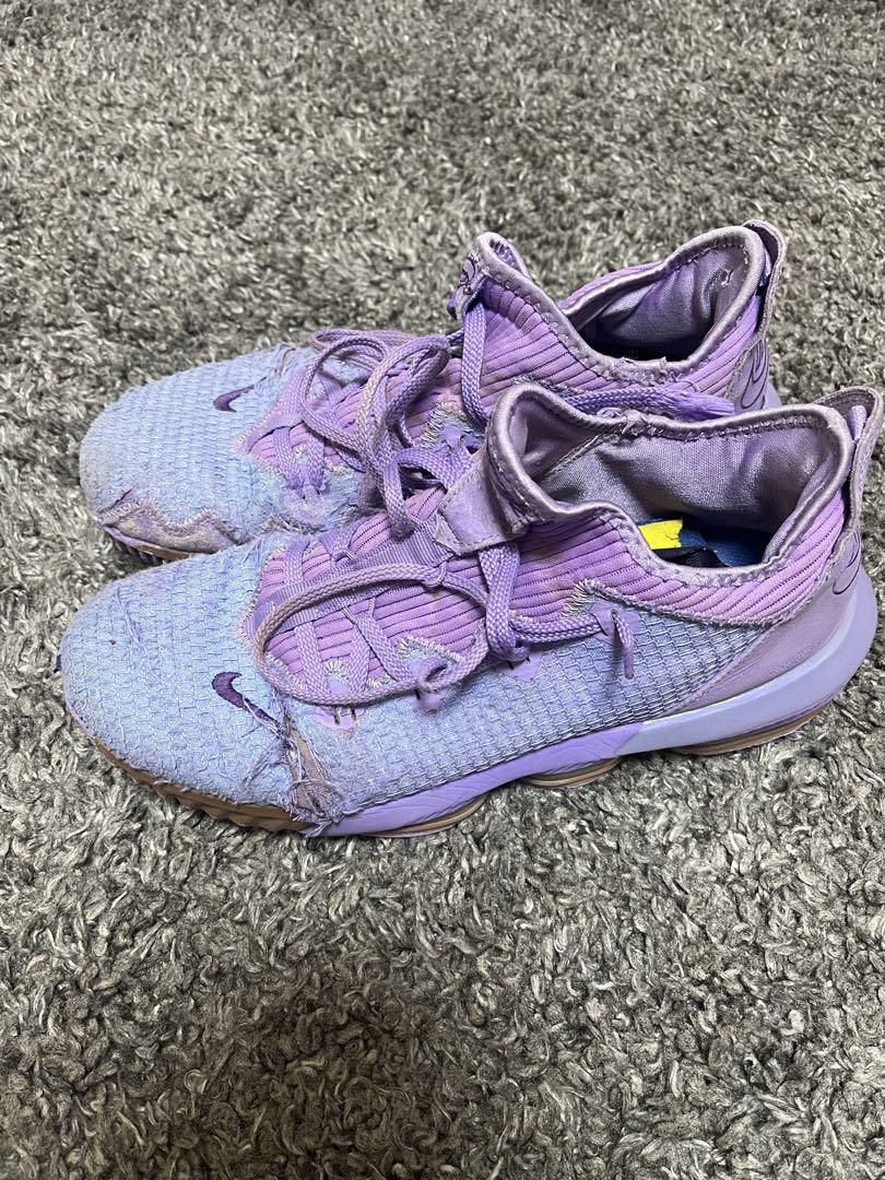 Nike Air 紫色 ハイカットシューズ