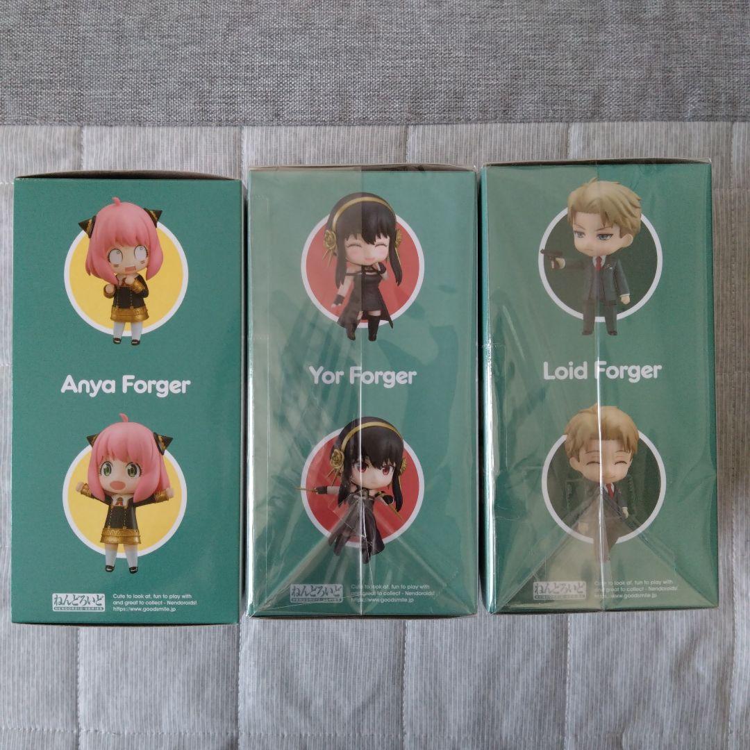 ねんどろいど　スパイファミリー　SPY✕FAMILY　3体セット　フィギュア