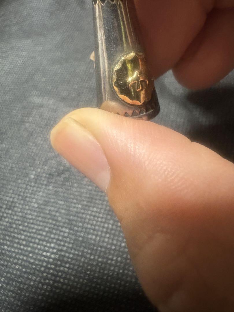 ゴローズ 金メタル付き コーン