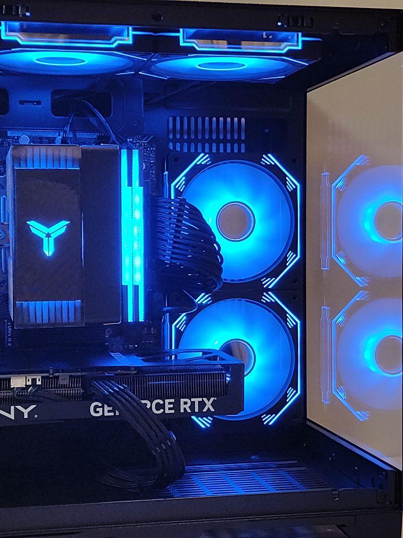 【コンパクトLEDゲーミングPC】Ryzen7 5700x RTX4060
