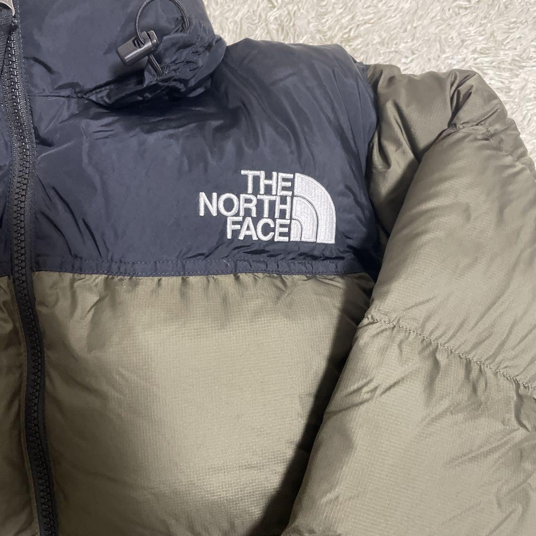 THE NORTH FACE ダウンジャケット Mサイズ オリーブ・ブラック THE NORTH FACE ダウンジャケット オリーブ/ブラック