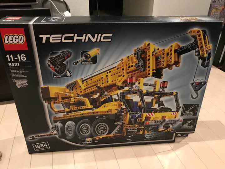 technic mobile crane set lego 8421