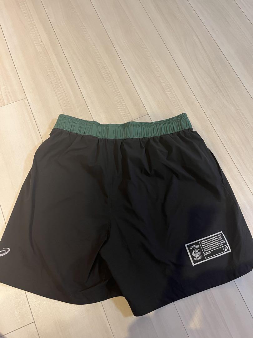 アシックス ミッドタウンクラーケンズ　ショーツ　ブラック　L 完売品