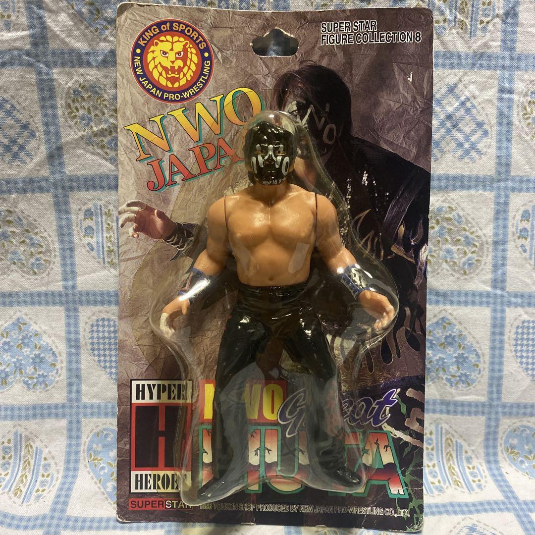 プロレスフィギュア　グレート・ムタ　希少品　SALE!! 未開封】グレート・ムタ 新日本プロレス フィギュア - メルカリ