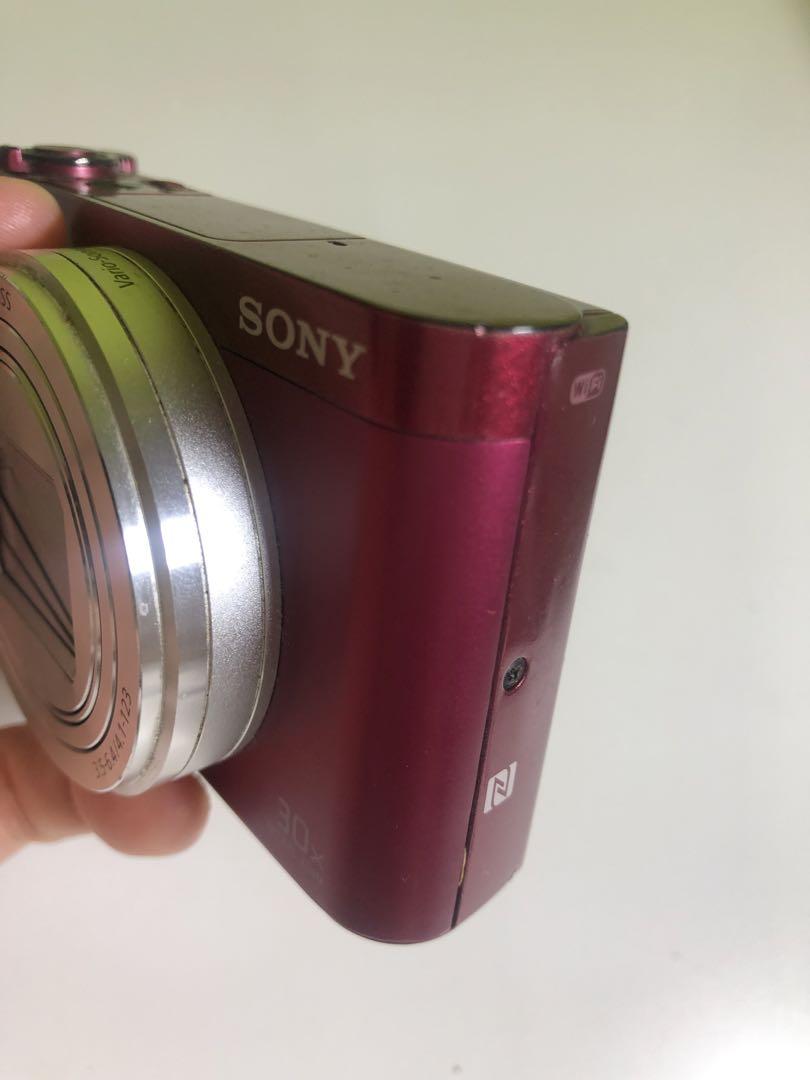 【SONY 】Vario-Sonnar 30x コンパクトデジタルカメラ レッド