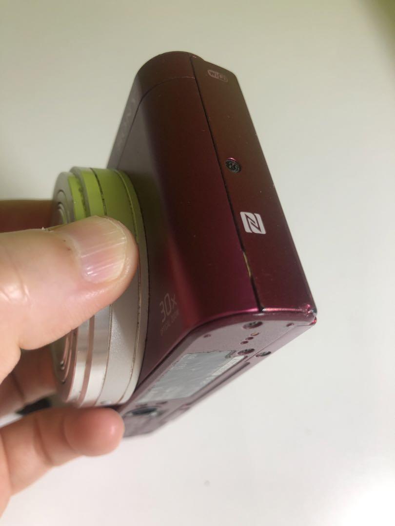 【SONY 】Vario-Sonnar 30x コンパクトデジタルカメラ レッド