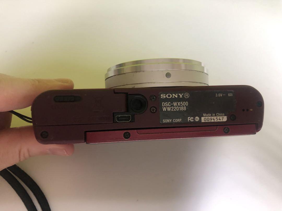 【SONY 】Vario-Sonnar 30x コンパクトデジタルカメラ レッド
