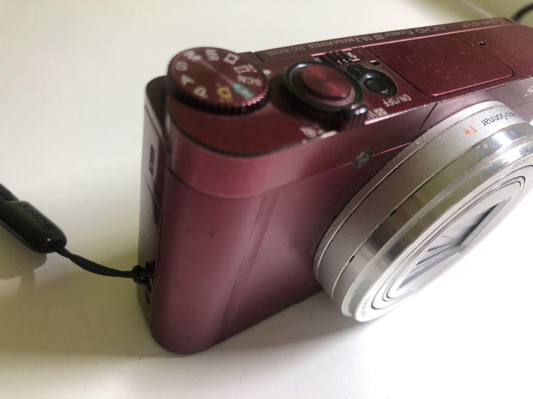 【SONY 】Vario-Sonnar 30x コンパクトデジタルカメラ レッド