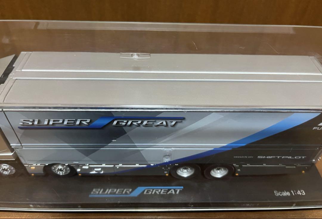 【最終値下げ】非売品　三菱ふそうトラック　スーパーグレート　1/43