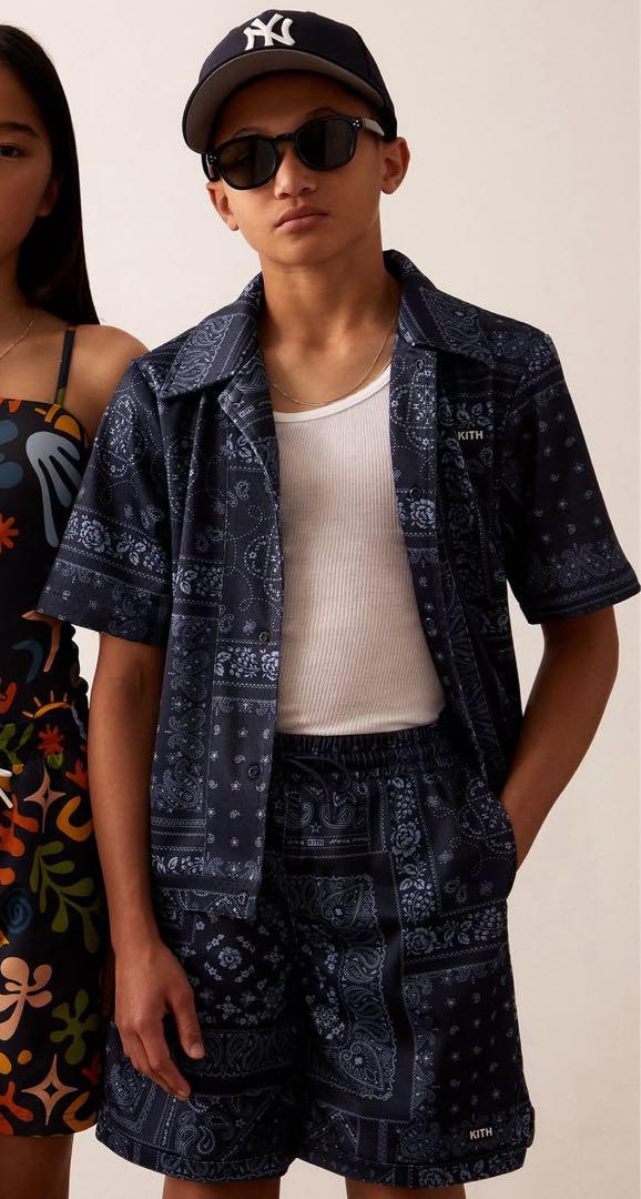 kith kids 3Tセットアップペイズリー キス シュプリームsupreme