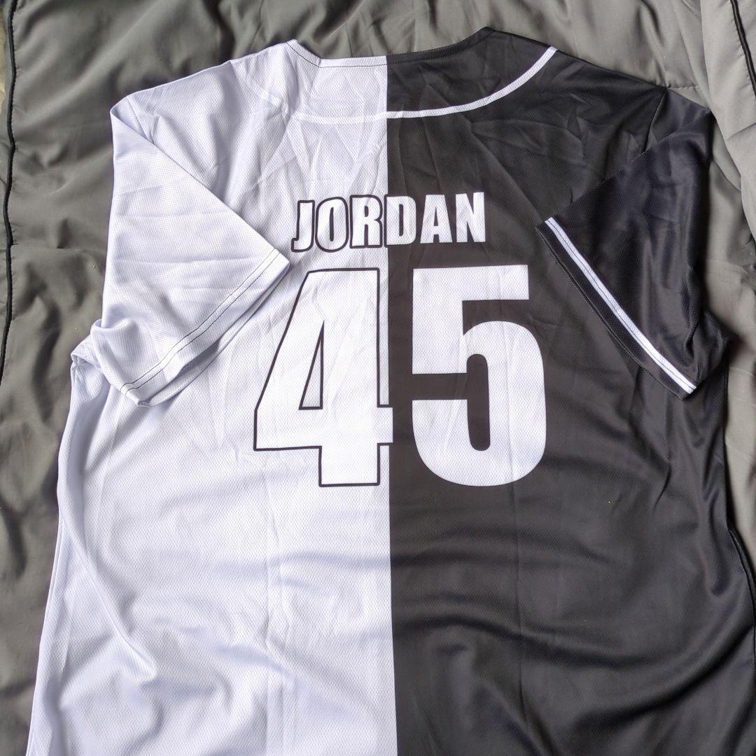 JORDAN 45 ユニフォーム 白黒
