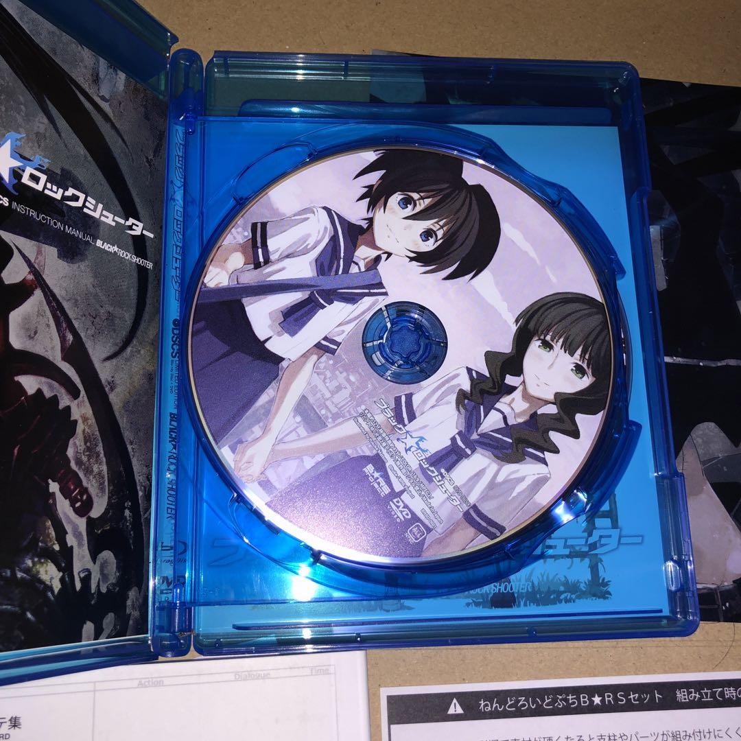 [新品]ブラック★ロックシューターBlu-ray&amp;DVDセット ねんぷち付き ねんどろいどぷち ブラックロックシューター Blu-ray付き - メルカリ