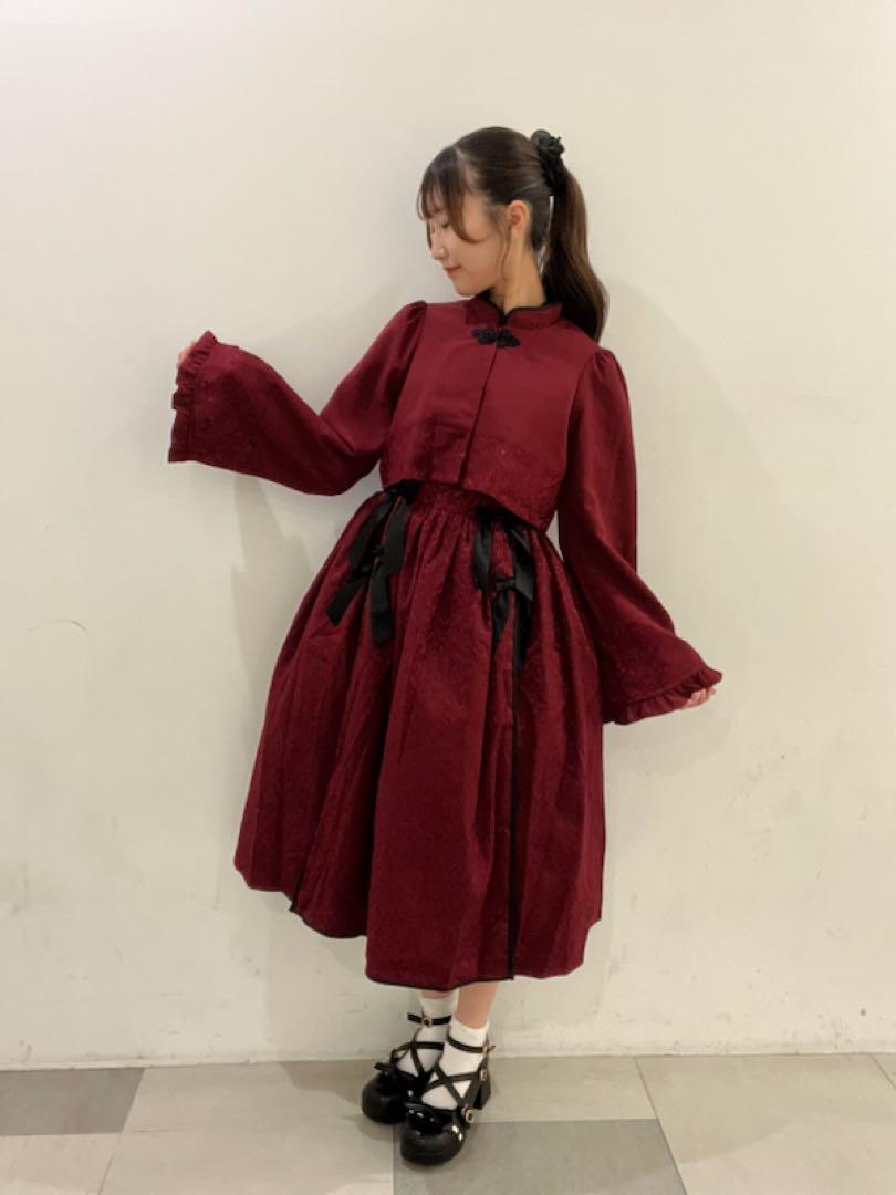 チャイナ釦ボレロ | kawaii | axes femme online shop