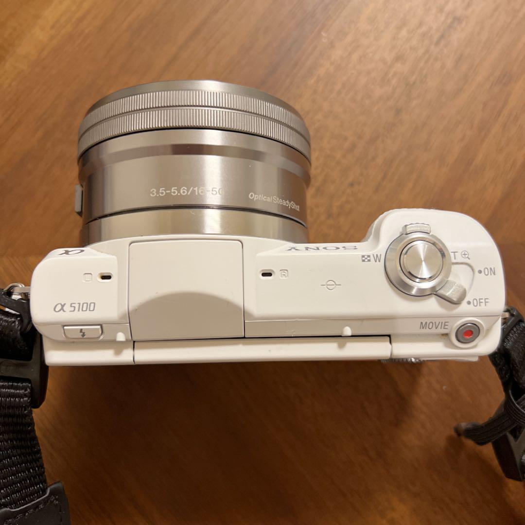 メモリステ✭ 値下げ SONY ILCE-5100L White a5100 HaVCS-m93142657706 ホワイトレ