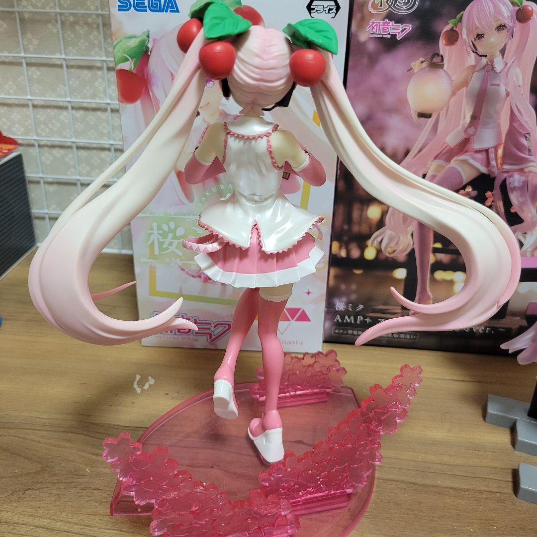 桜ミク プライズフィギュア まとめ売りセット 桜ミク プライズ フィギュア まとめ売り