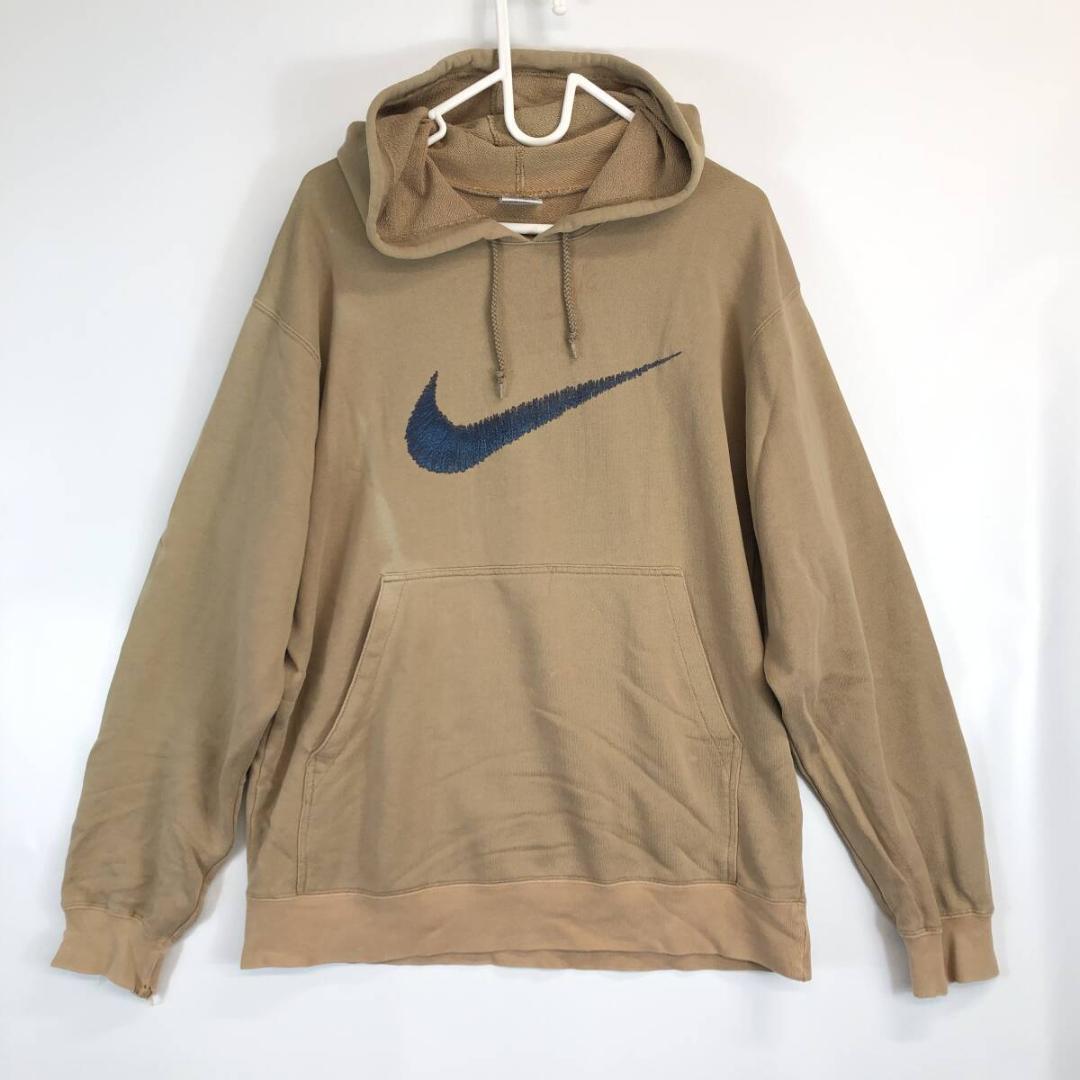 90s 銀タグ NIKE ナイキ スウェットパーカー スウォッシュ