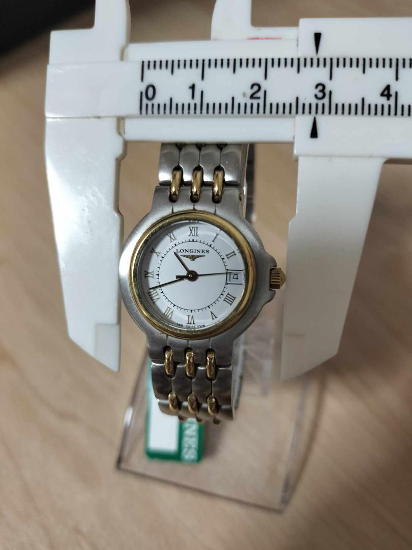 稼働品　LONGINES　ロンジン　7306　フラッグシップ　ホワイト　　腕時計