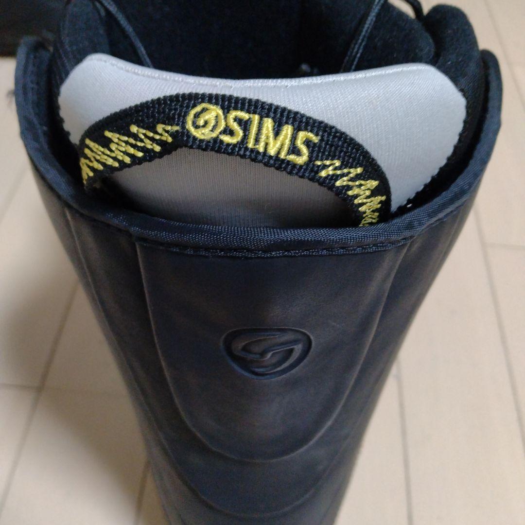 SIMS ブラック スノーボードブーツ 女性用　２３cm